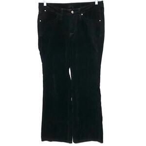 Jag Jeans Velvet Black Bootcut Pants 10P Whimsigoth Emo Dark Academia Normcore